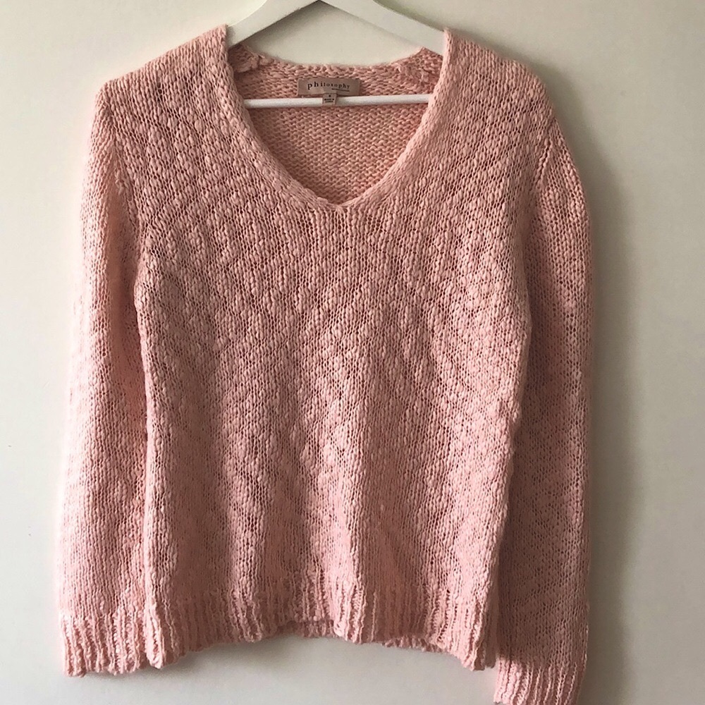 Philosophy Pullover Sweater size S